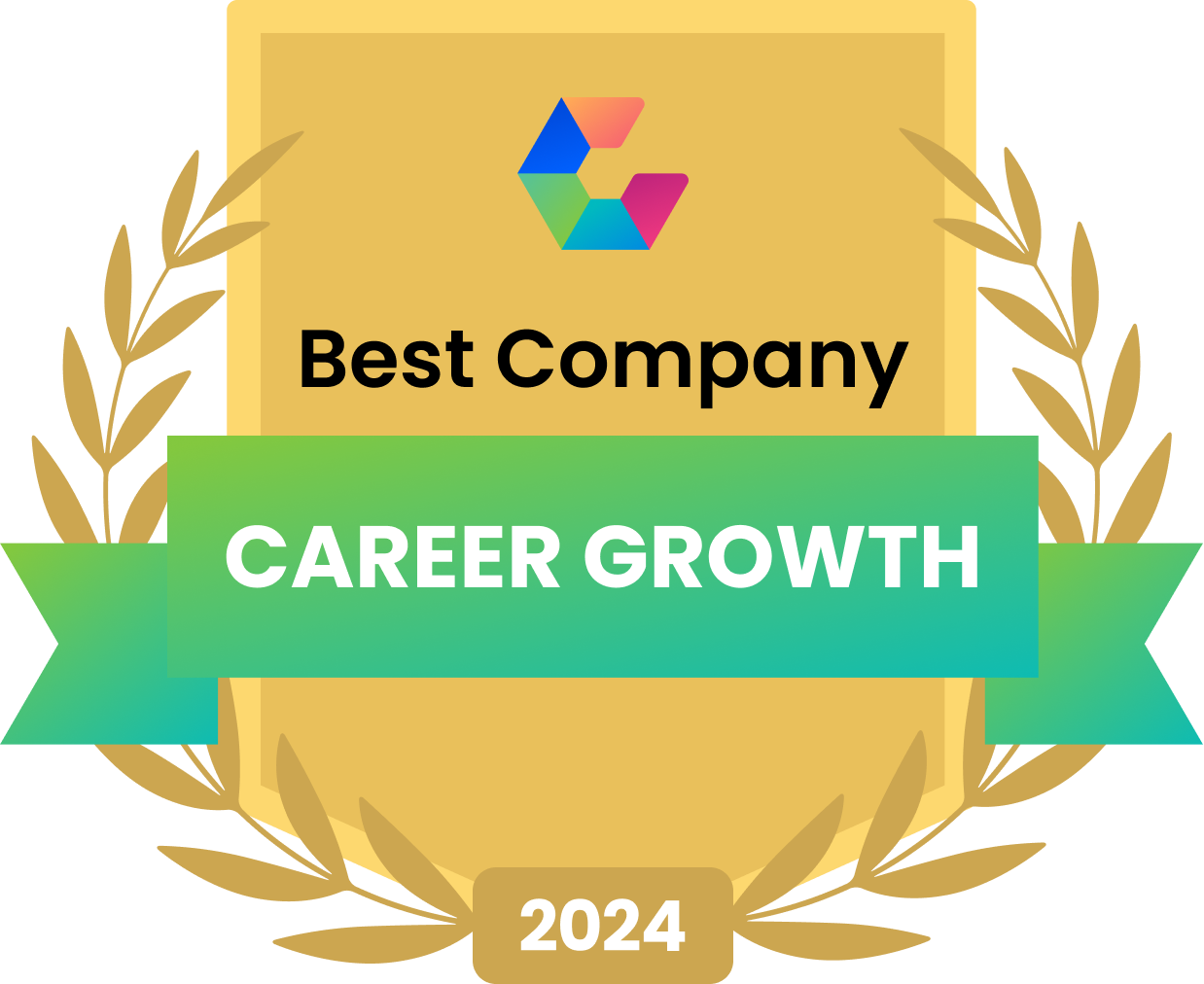 Comparably Best Company for Career Growth